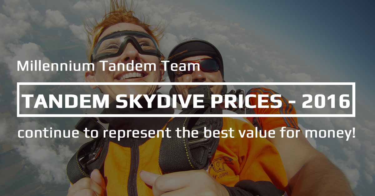 Tandem skydive prices 2016 - Skydiving Budapest - post