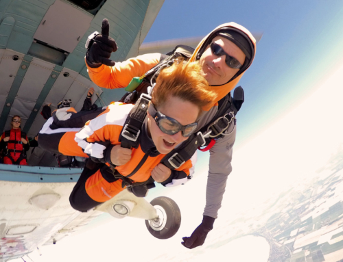 Skydiving in Millennium Tandem Team style – video