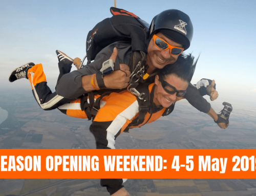 Tandem skydive season opening: 04.05.2019.
