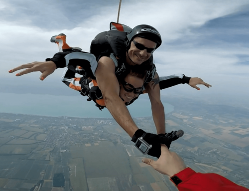 Tandem skydive from a helicopter (VIDEO)