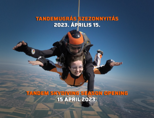 Tandem skydiving – season opening 2023