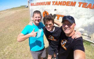 02-millennium-tandem-team-founding-members-selfie Selfie with the founding members of the Millennium Tandem Team