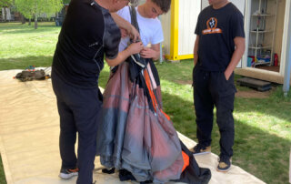 14-teaching-parachute-packing-young-skydivers Teaching the young generation how to pack parachutes at the drop zone