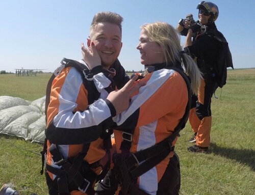 Valentine’s Day gift in Budapest: skydiving gift voucher (free gift card)
